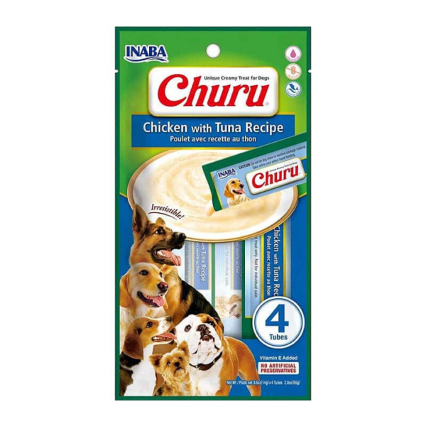 Churu Pollo con Atun