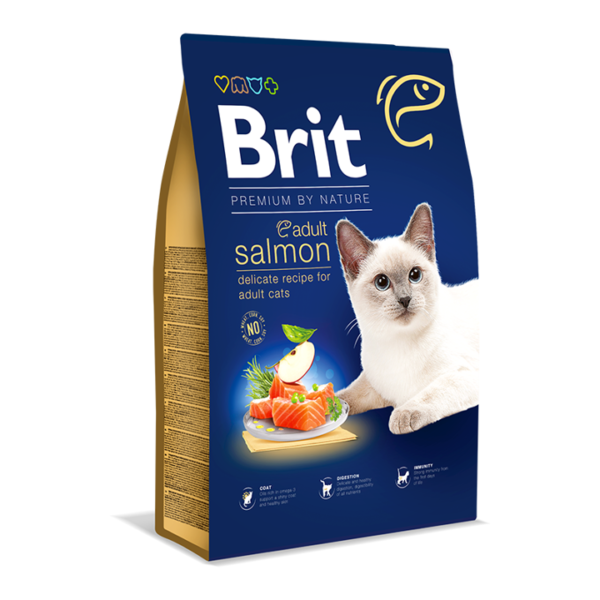 Brit Premium By Nature Adult Salmon 8kg