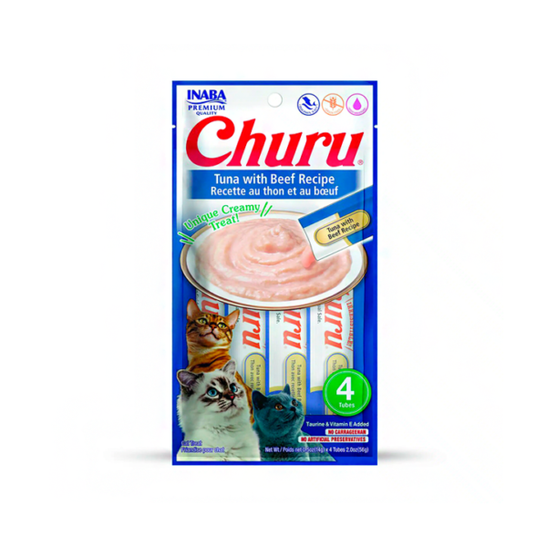 Churu Atun con Carne 56g – 4 unidades