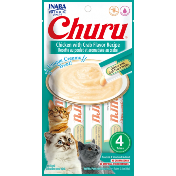 Churu de pollo con cangrejo – 4und