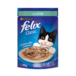 Felix Adultos Trocitos Jugosos con Atún