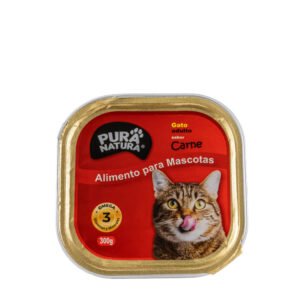 Pura Natura Paté Gato Carne 300g