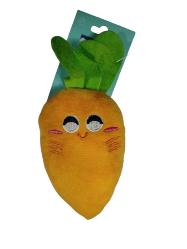 PELUCHE ZANAHORIA PARA MASCOTAS