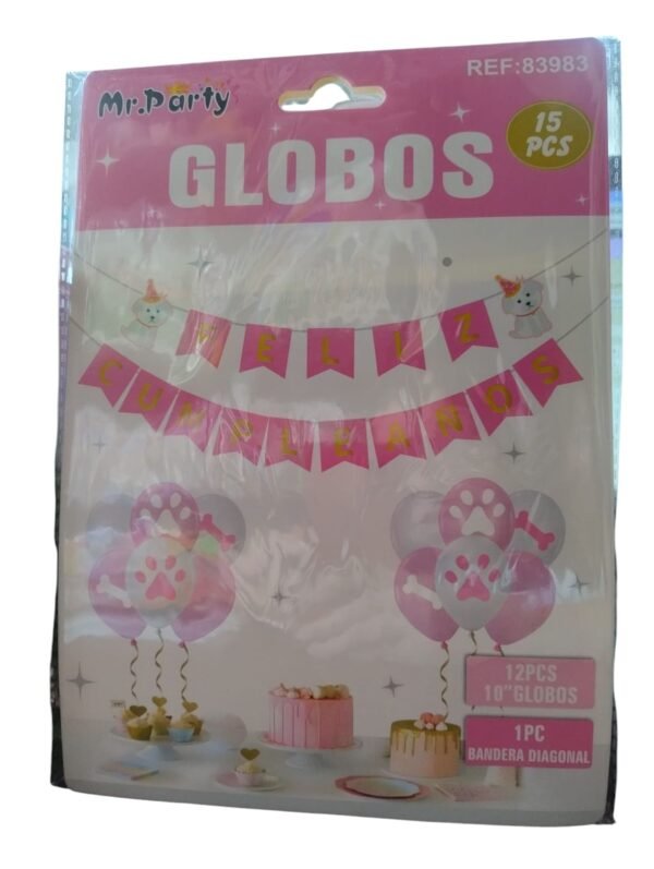 SET DE GLOBOS 13 PIEZAS