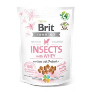 Brit Crunchy Puppy Insects con Suero 200g