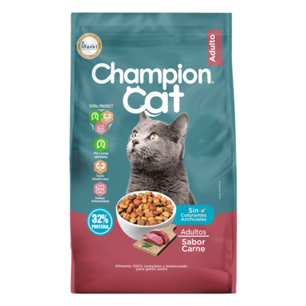 CHAMPION CAT ADULTO CARNE 8 KG