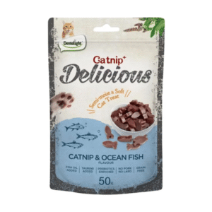 DELICIOUS CATNIT Y PESCADO DE OCEANO 50GR