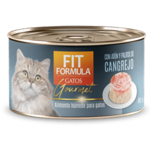 FIT LATA GOURMET GATOS CANGREJO PALITOS 80GR