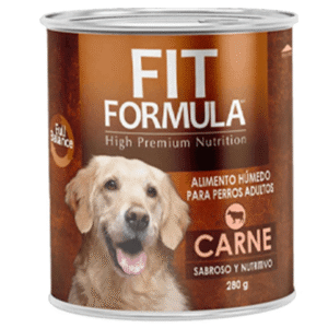 FIT LATA PERRO CARNE 280GR