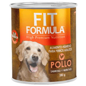 FIT LATA PERRO POLLO 280GR