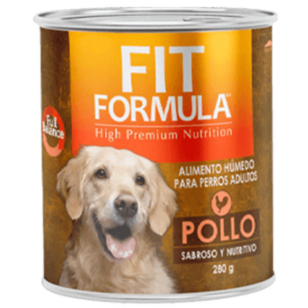FIT LATA PERRO POLLO 280GR