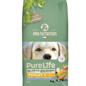 PURE LIFE ADULT LIGHT STERILIOSED 12KG