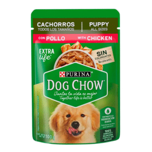 SACHET DOG CHOW CACHORRO TODO TAMAÑO POLLO 100GR
