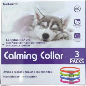 COLLAR CALMING PARA PERRO PACK 3 UND