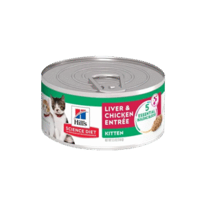 HILLS LATA KITTEN DE HIGADO Y POLLO 156 GR