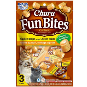 FUN BITES CAT CHIKEN 3 PACKS