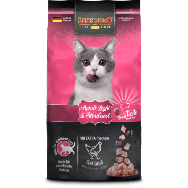 LEONARDO GATO ADULTO LIGHT STERILISED 7.5kg