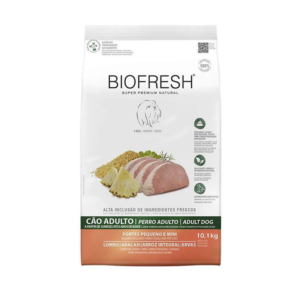 BIOFRESH LOMO DE CERDO Y PIÑA PERRO ADULTO RAZAS PEQUEÑAS Y MINIS 3KG