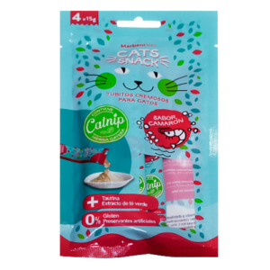 CATS SNACK TUBITOS CAMARON 4UND