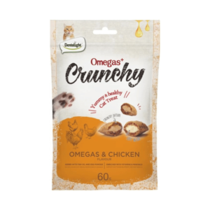 CRUNCHY GALLETAS RELLENAS OMEGAS Y POLLO 60 GR