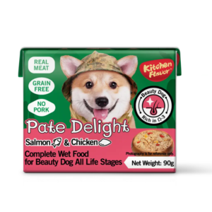 KITCHENFLAVOR SALMON PATE PARA PERRO DELIGHT 90GR