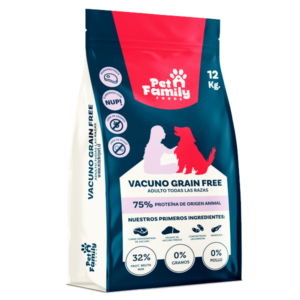 PET FAMILY GRAIN FREE 12KG